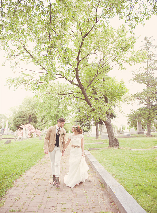 Styled Shoot  |  Woodlands Mansion + Cemetery