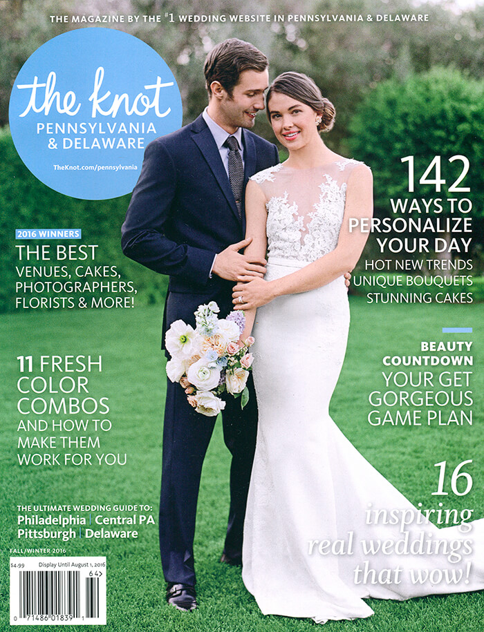 Published | The Knot Magazine Fall/Winter 2016 | Maria + Michael