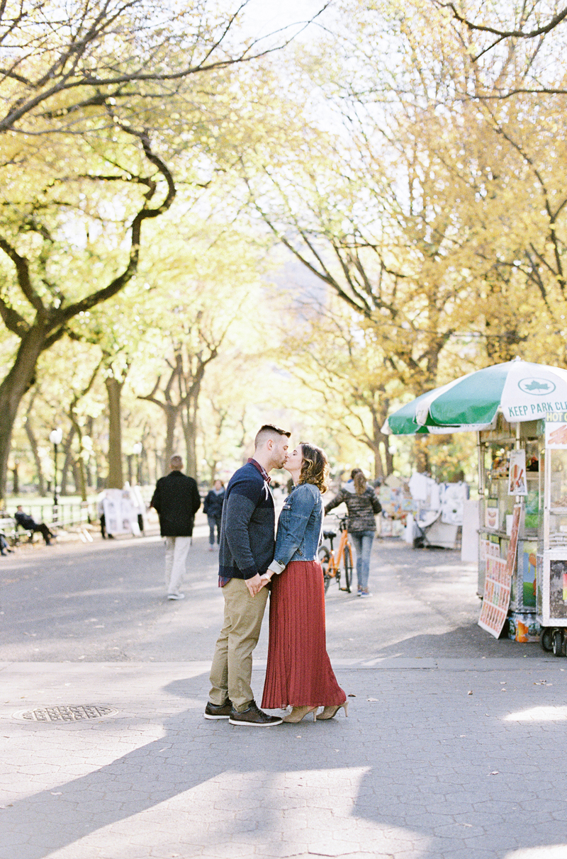 Engagement Photos in Central Park, NYC