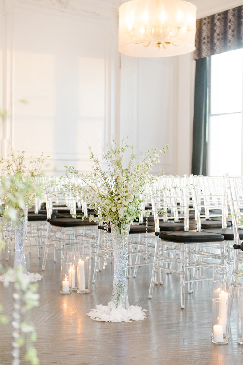 Baby's Breath Wedding at Downtown Club By Cescaphe – NE Flower Boutique